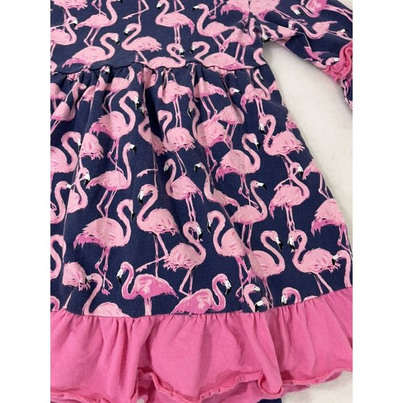 Simply Southern Flamingo Ruffle Outfit 2 Piece 2t - Picture 8 of 11
